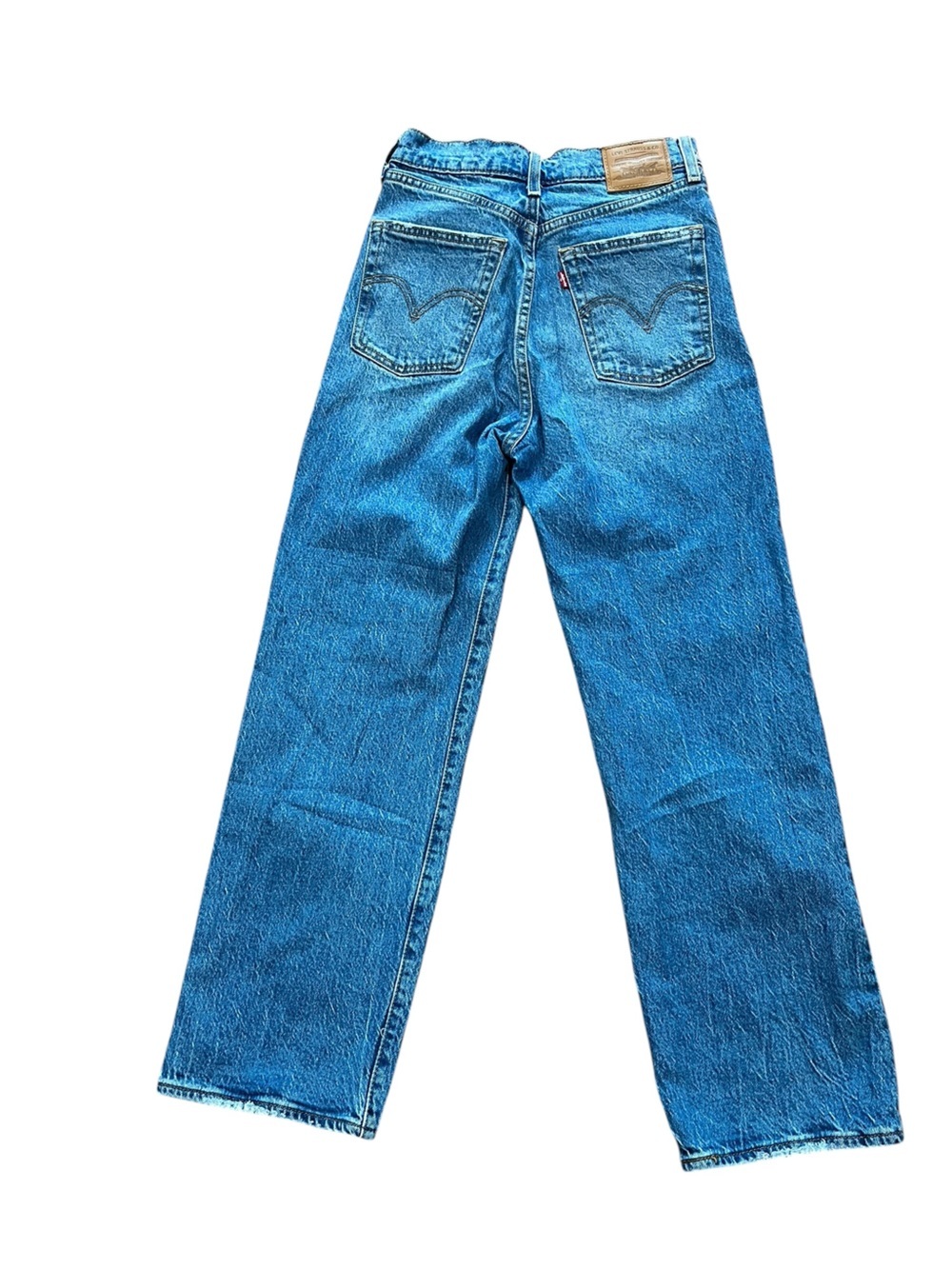 Classic Levi’s button fly ribcage denim jeans 27W 27L - Picture 2 of 8